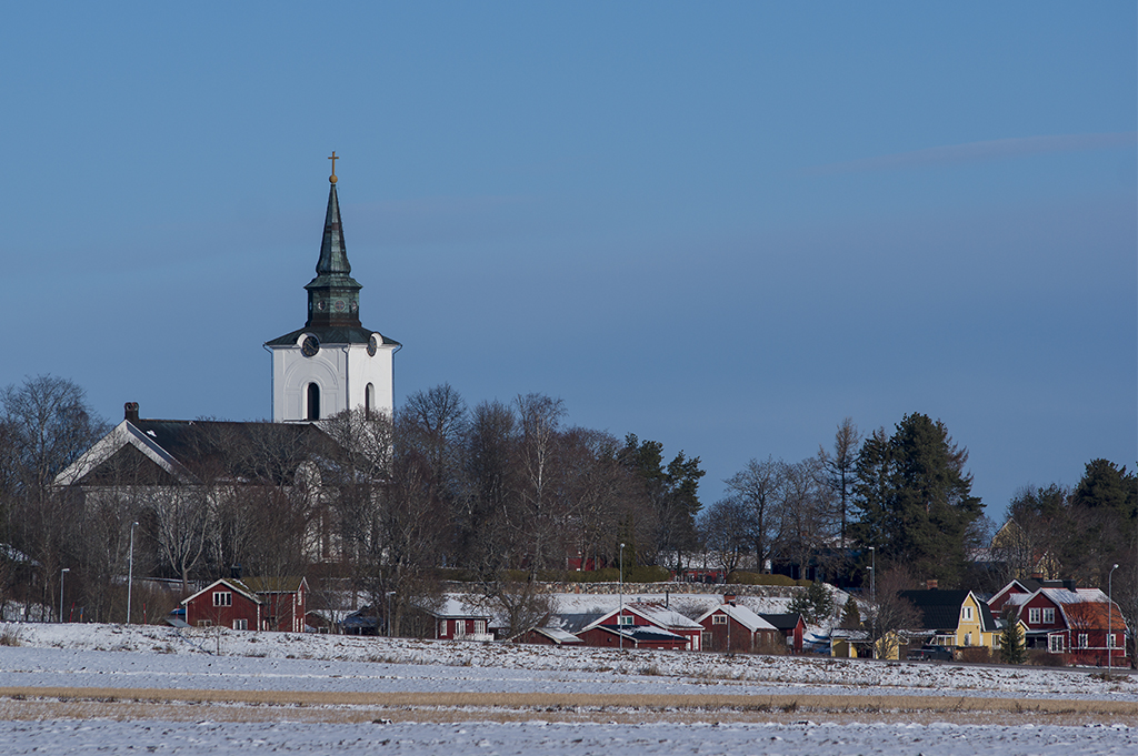Hille kyrka, vintertid