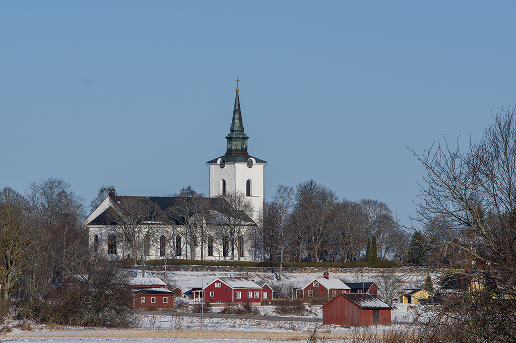 Hille kyrka, vintertid